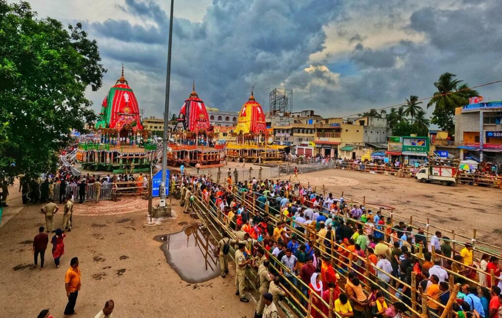 Jagannath Rath Yatra Chariot Construction Picks Up Pace in Puri