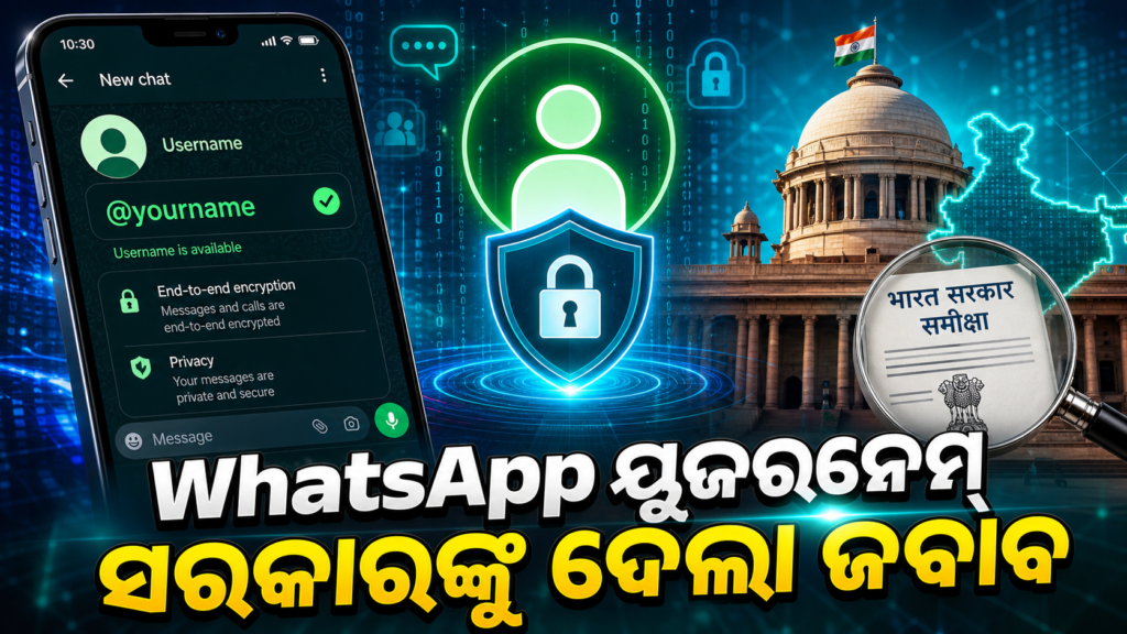 WhatsApp ୟୁଜରନେମ୍ ଫିଚରକୁ ନେଇ କେନ୍ଦ୍ରକୁ ଜବାବ ଦେଲା Meta